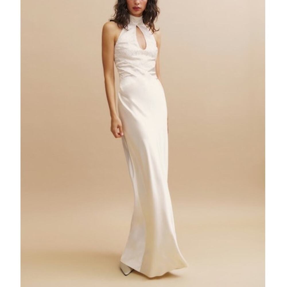 Reformation Cream Wedding Dress NWT